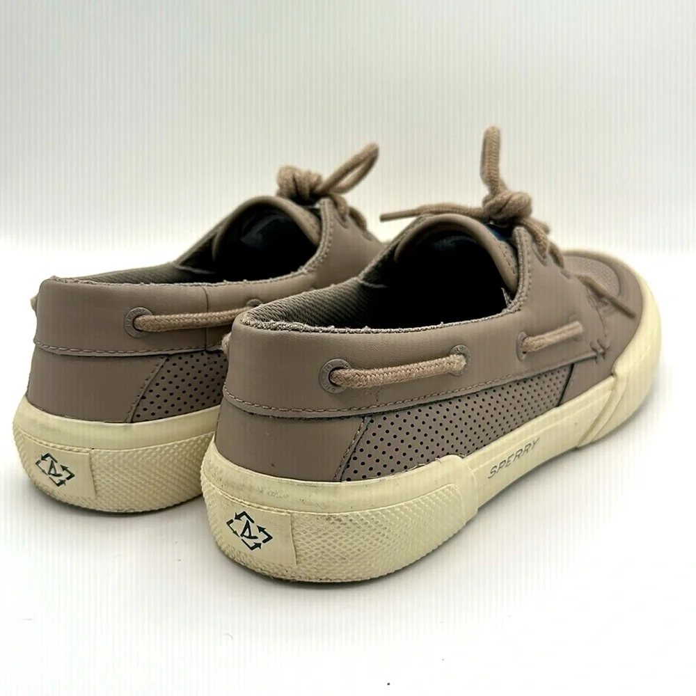 Sperry Mens Boat Shoes Soletide 2-Eye Seacycled Mens Size 8